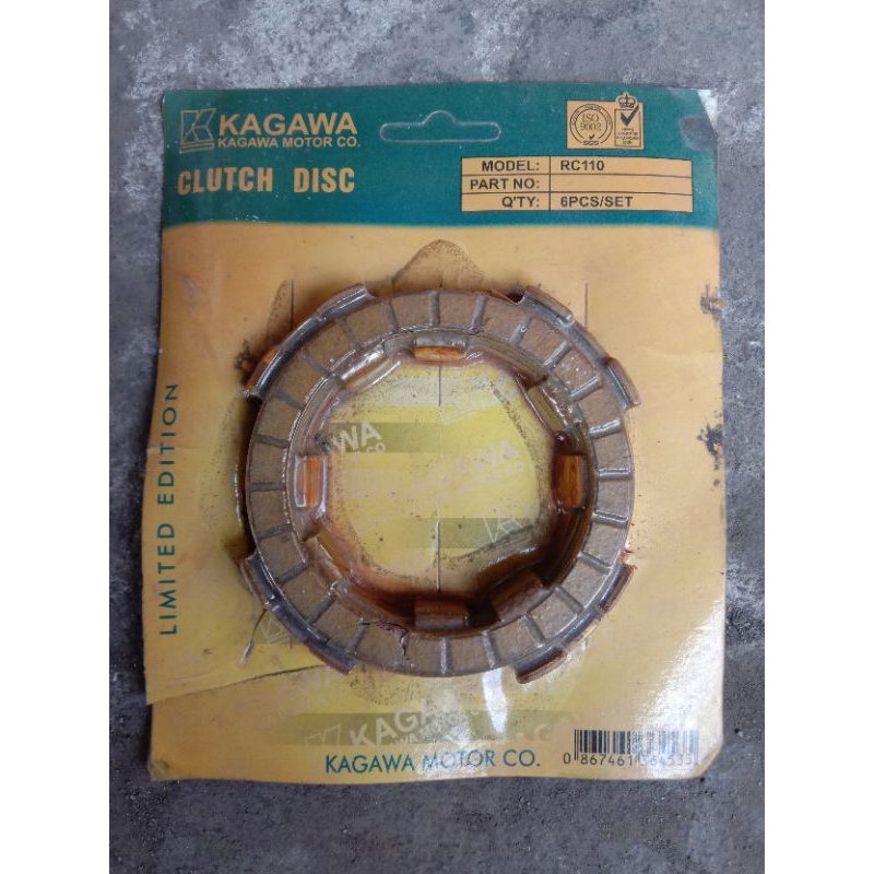 Kampas Kopling Suzuki RC110 Crystal Tornado