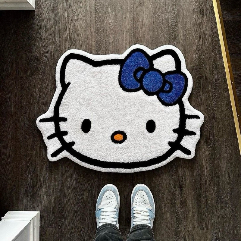 Hello Kitty Rug Gentle High Quality | Tufted Rugs | Karpet Aesthetic By Samya rug