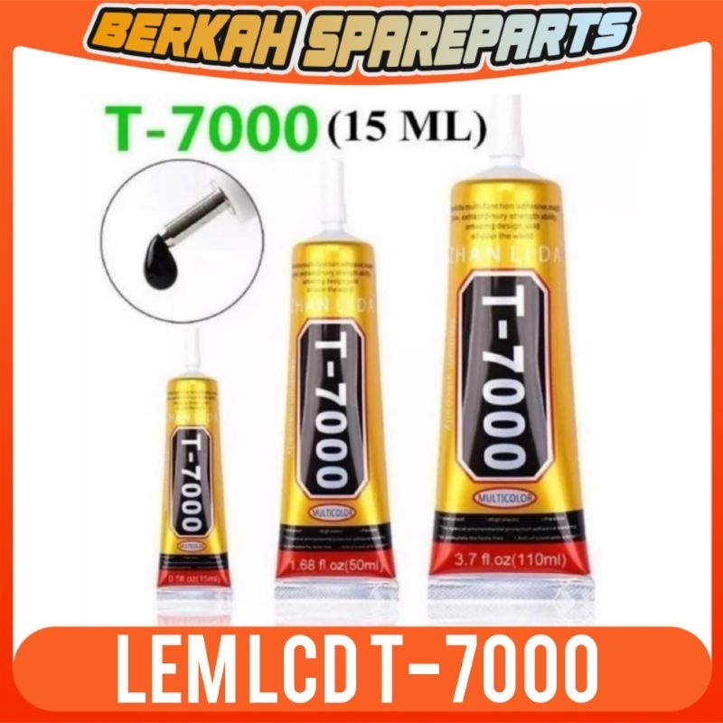 

LEM LCD TOUCHSCREEN T7000 T-7000 15ML HITAM