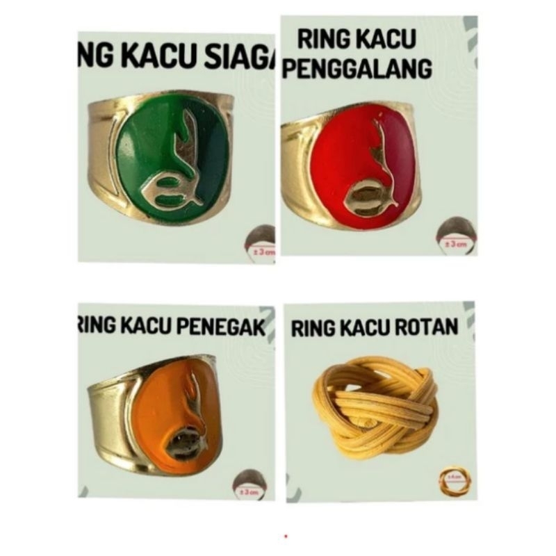 

Ring kacu pramuka / ring pramuk / pengikat pramuka