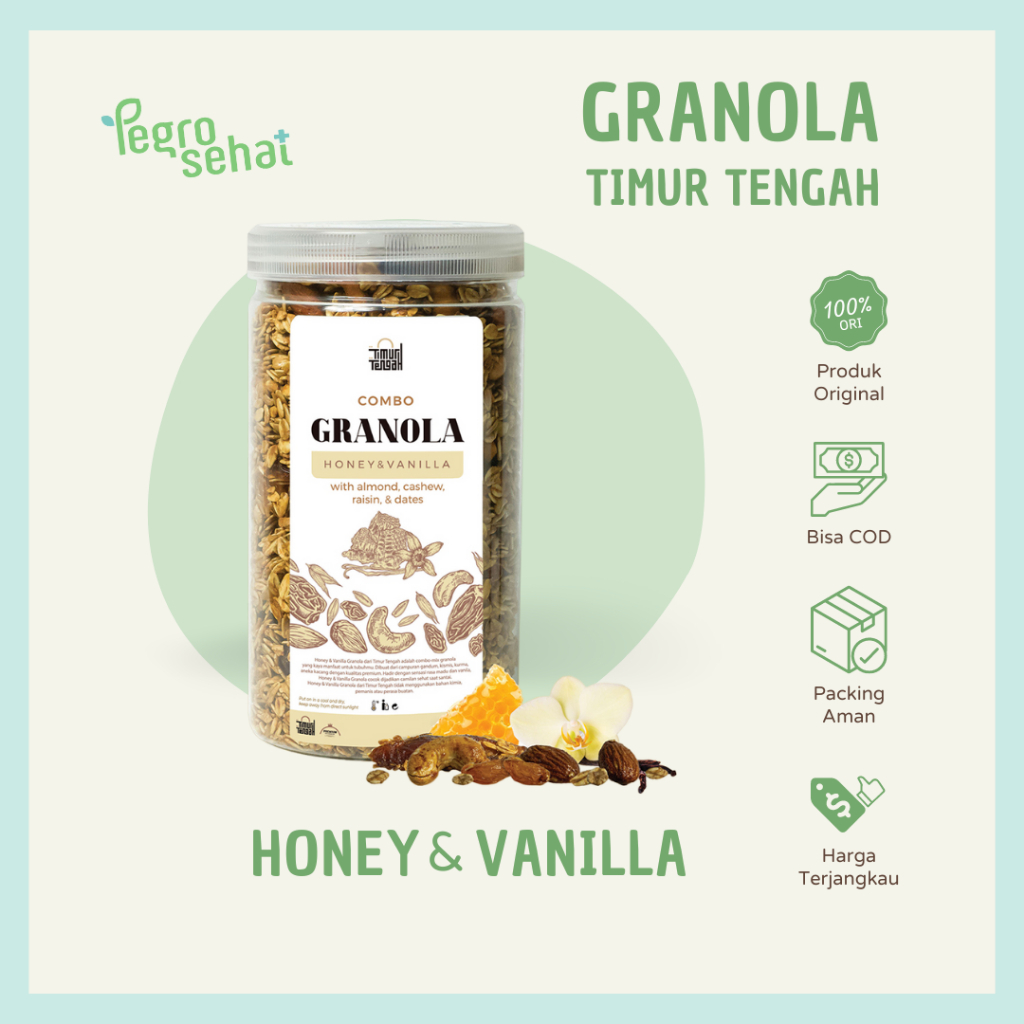 

Granola Honey & Vanilla 500gr Original