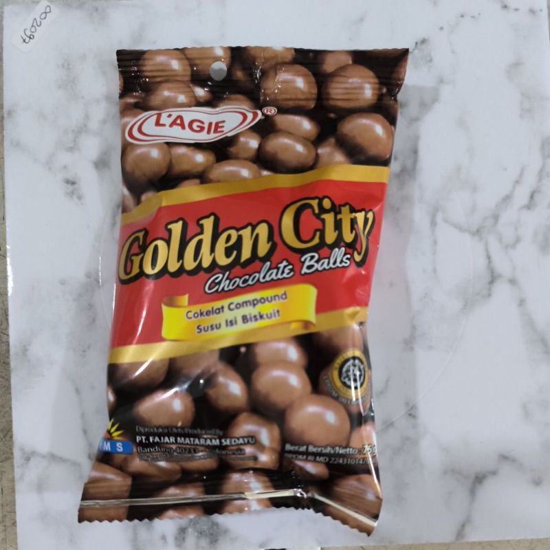 

Golden City Lagie choco ball 75gr