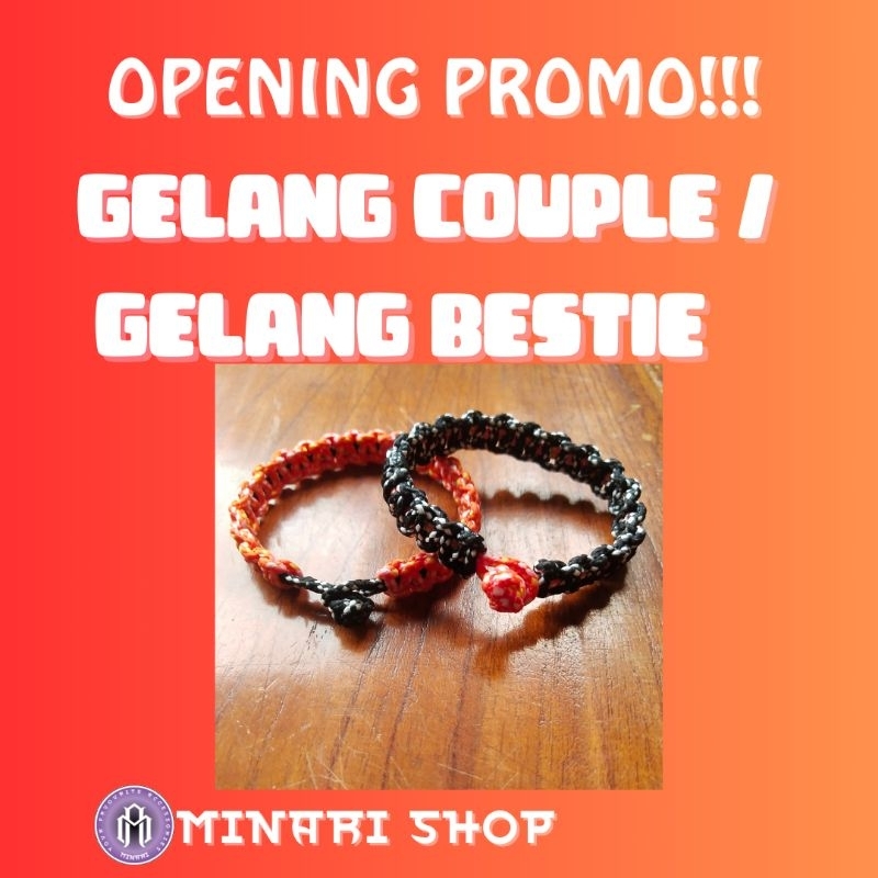 [minari] Gelang Couple/Bestie Dragon Knot 2pcs