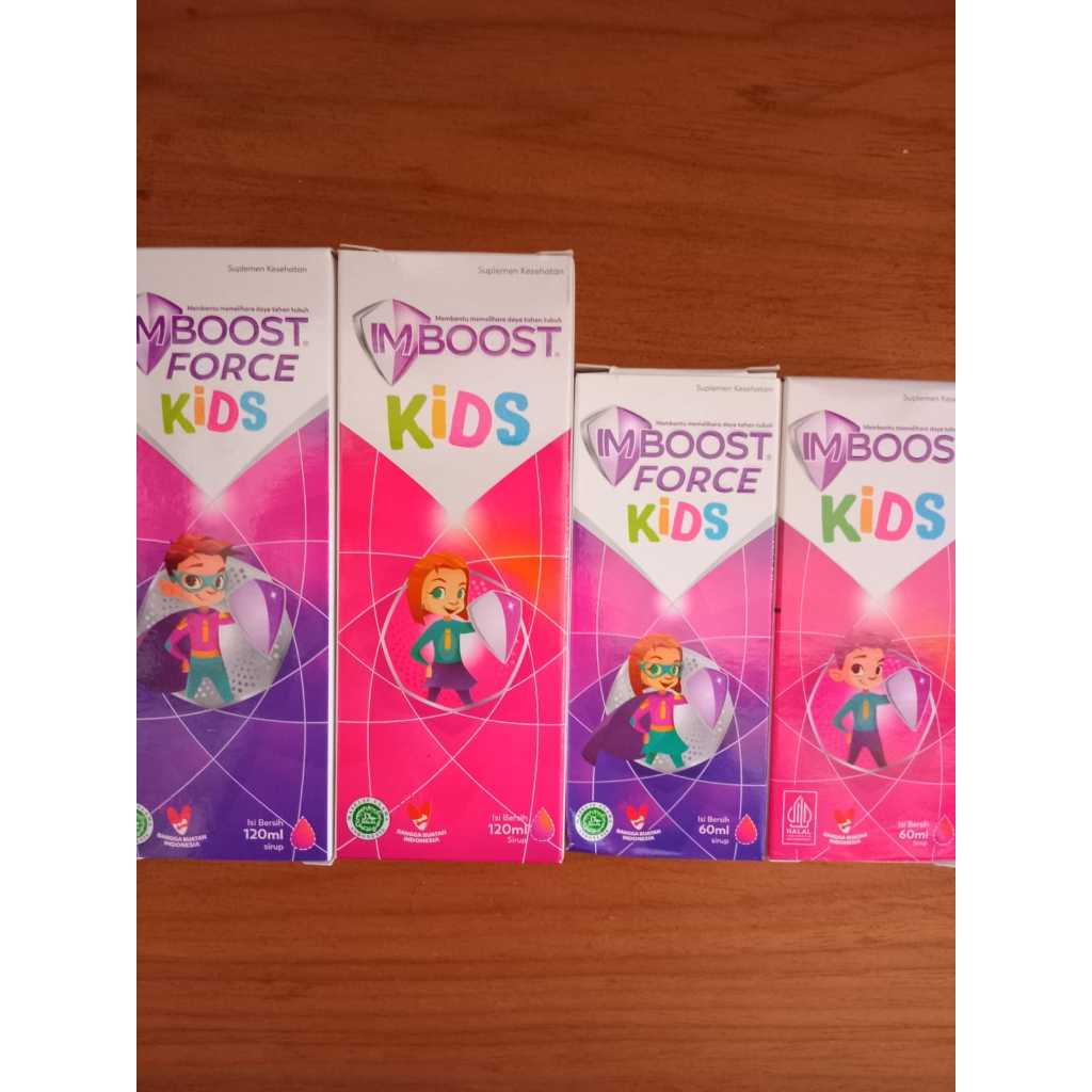 Imboost Kids Sirup dan Imboost Kids Force Sirup