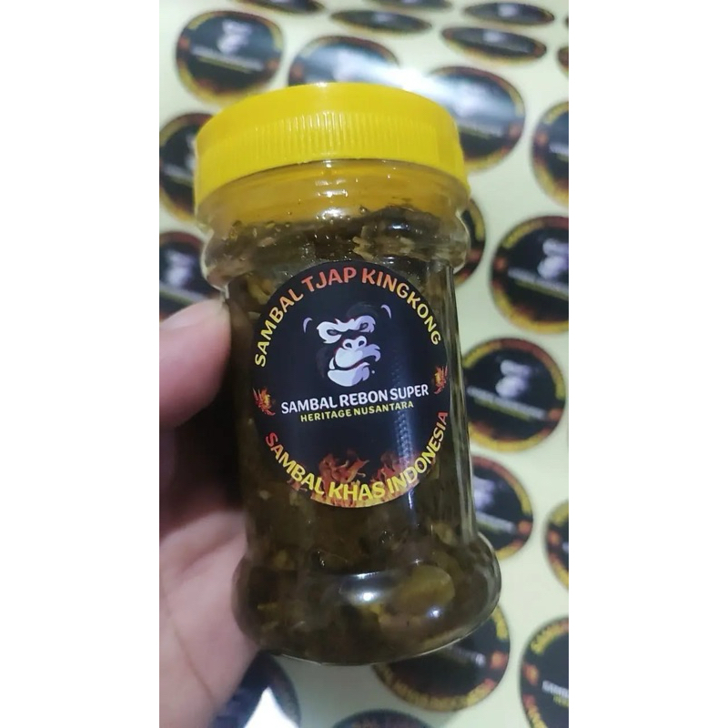 

Sambel Udang Rebon Tjap King Kong Asli