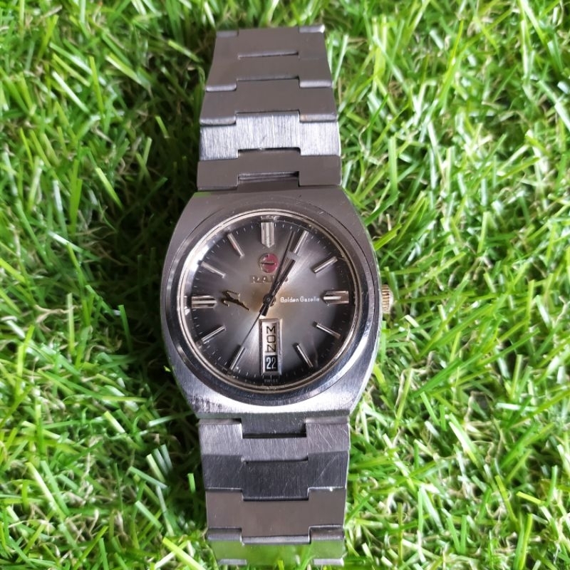 Jam tangan pria Vintage RADO GOLDEN GAZELLE original