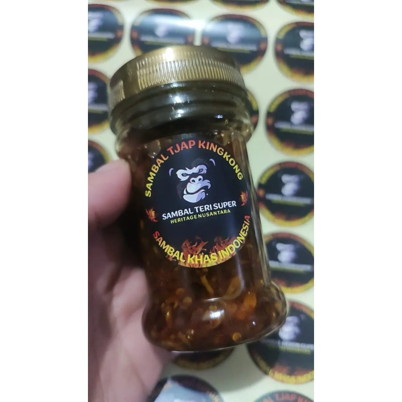 

Sambal Teri Super Tjap King Kong Asli