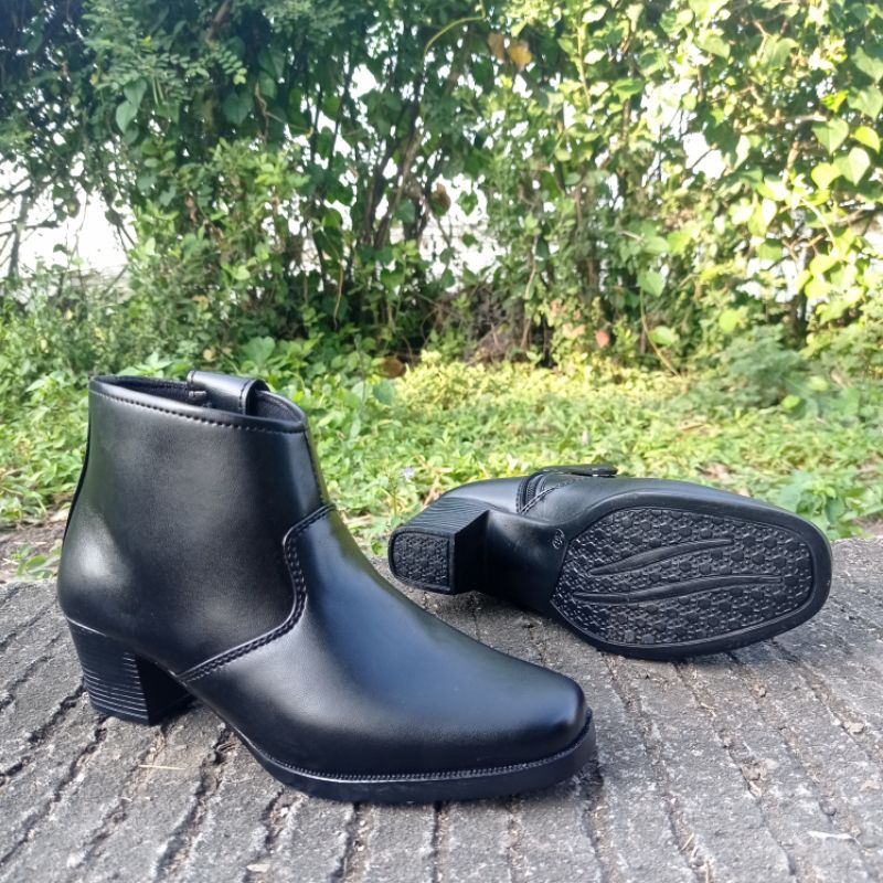 Sepatu PDH Wanita Sepatu Pdh sus Sepatu Sekolah Dinas Kantor Secwan Polwan