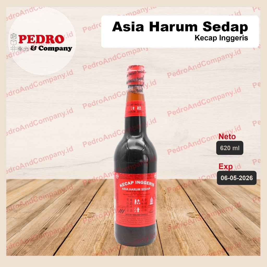 

Kecap inggeris asia harum sedap 620 ml - kecap inggris