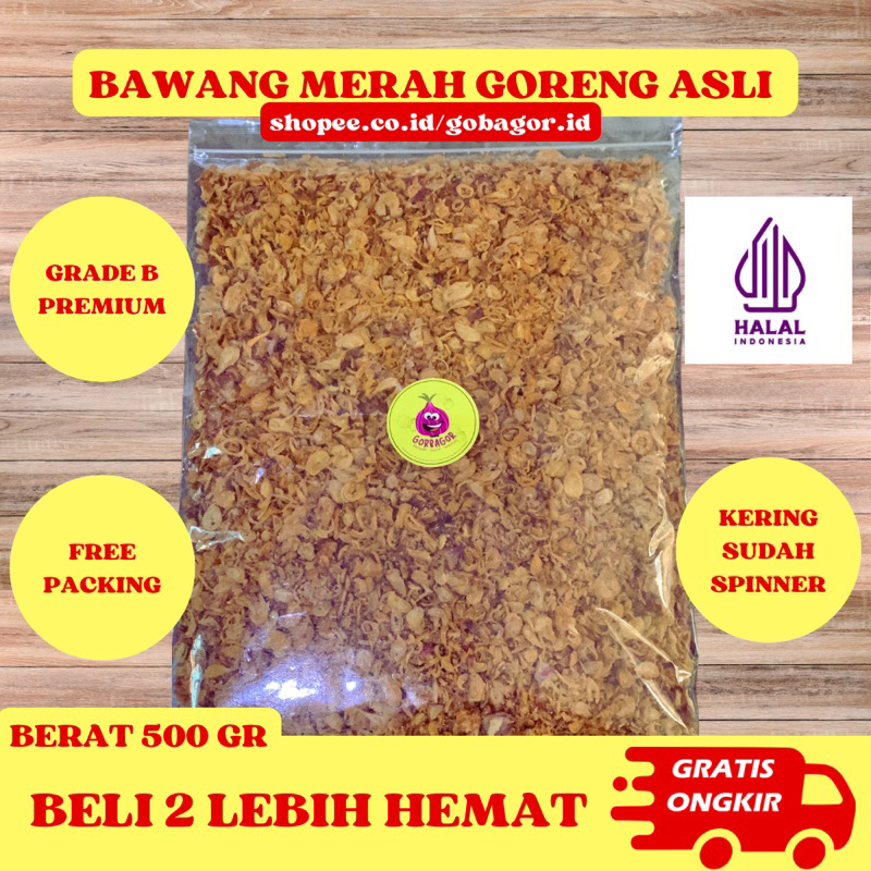 

[500 GR] BAWANG GORENG GORBAGOR