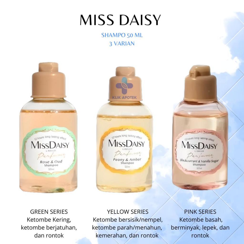 MISS DAISY Hair Perfume Shampoo & Hair Mask ( Travel Size ) | French Perfume Shampoo 50ml
