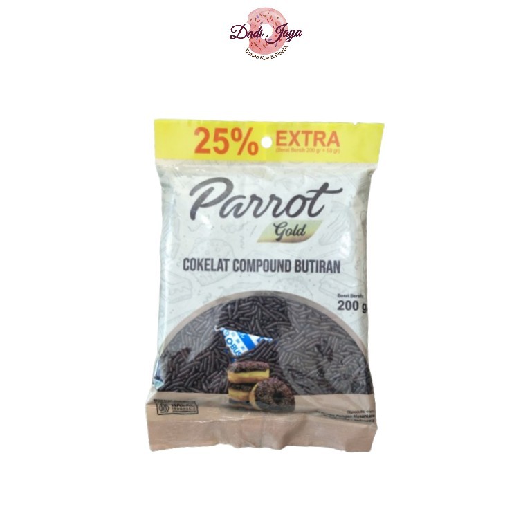 

Meses Parrot Gold Kemasan 200gr