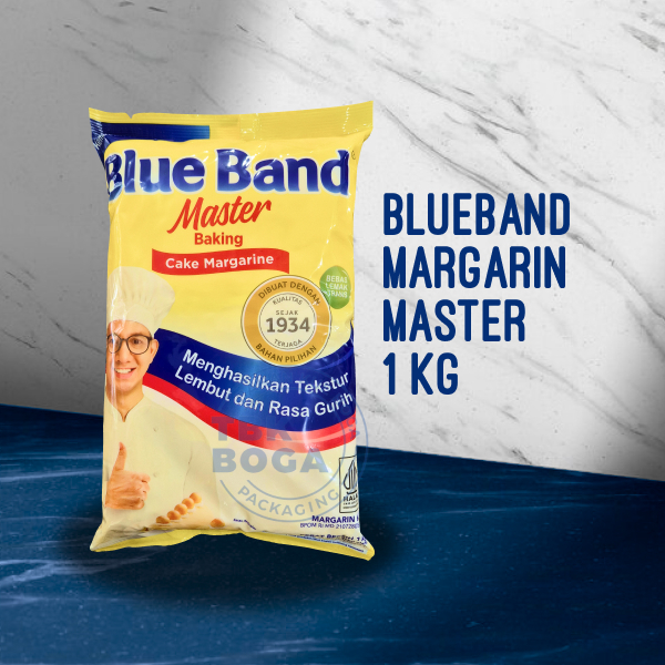 

Blueband Master ( 1 kg ) Cake Margarin Margarine Kue Blue Band Kuning Mentega Original