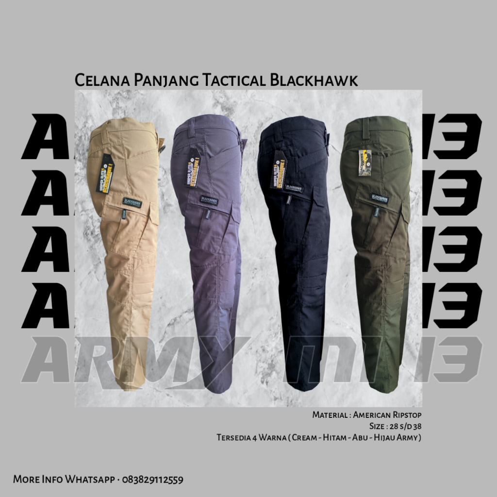 CELANA PANJANG TACTICAL BLACKHAWK ORIGINAL