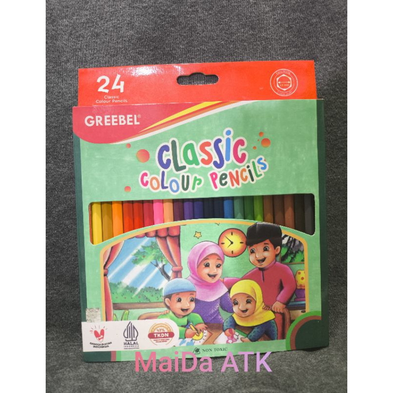 

pensil warna GREEBEL 24warna HALAL