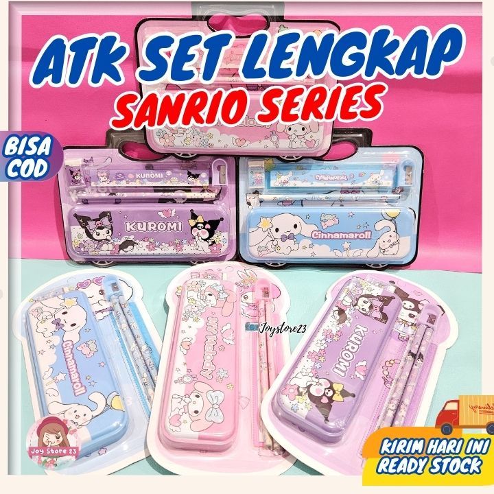 

ATK Lengkap Anak/ 1 set atk anak lengkap sanrio/ ATK Sanrio Lucu/ Atk Lucu