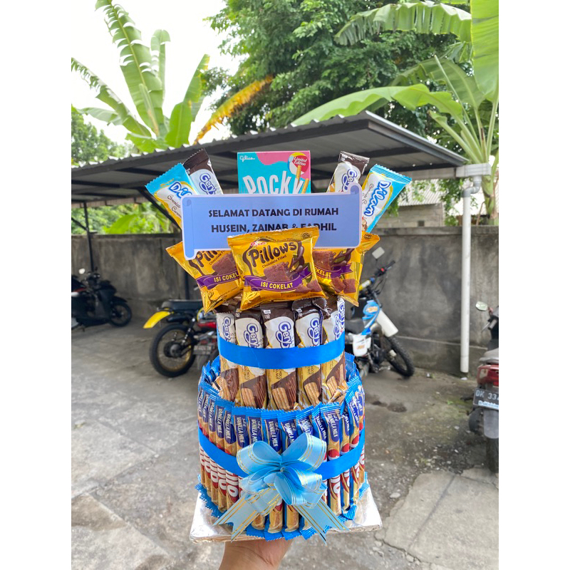 

SNACK TOWER ULANG TAHUN ANAK KADO HADIAH BISA REQ BALI DENPASAR INSTANT ONLY