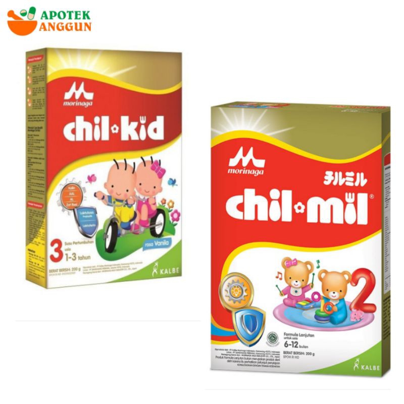 

MORINAGA CHIL KID GOLD VANILA 200g/CHIL MIL 200g