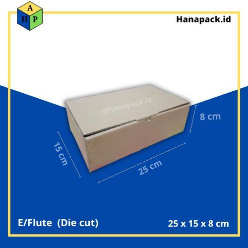 

Box Karton Polos / Packaging Custom Box 25 x 15 x 8 Cm