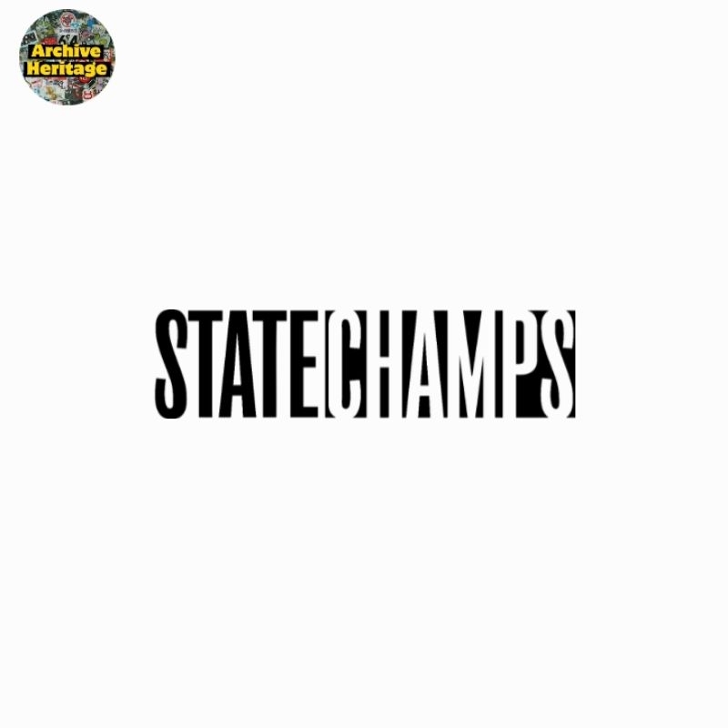 

sticker State Champs logo band pop punk stiker