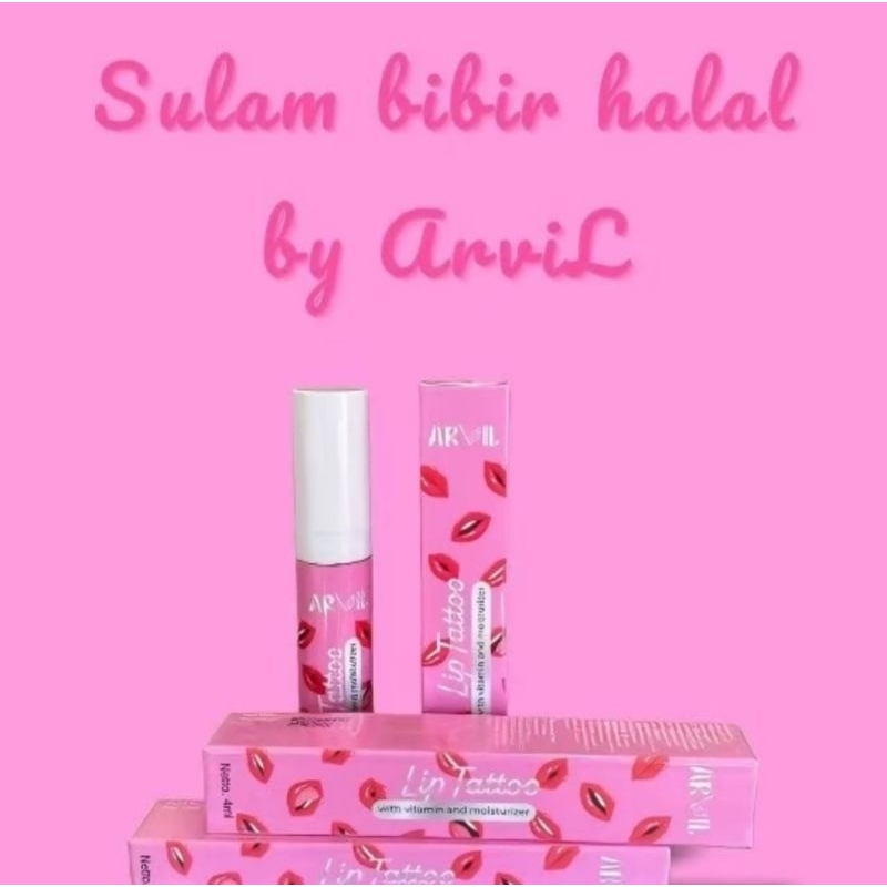 sulam bibir halal by arvil//lips tatto arvil