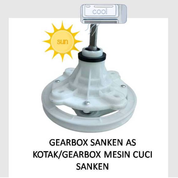 GEARBOX SANKEN AS KOTAK/GEARBOX MESIN CUCI SANKEN