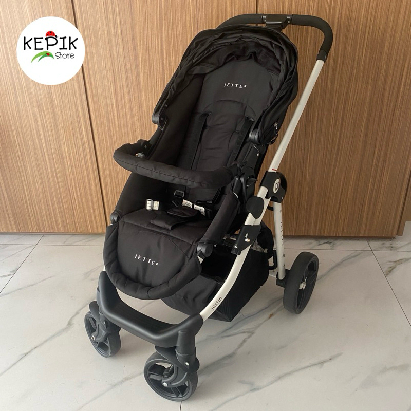 PRELOVED STROLLER BAYI JETTE JUSTIN ORIGINAL BLACK