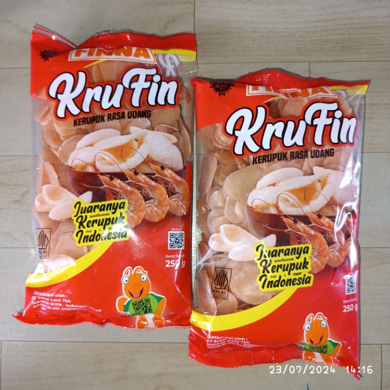 

Kerupuk Rasa Udang Krufin 250gr