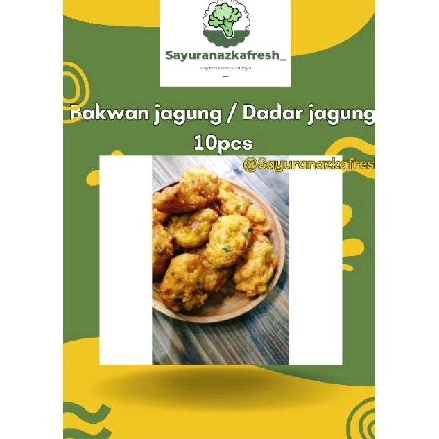 

Bakwam Jagung / Dadar jagung[10pcs] Homemade