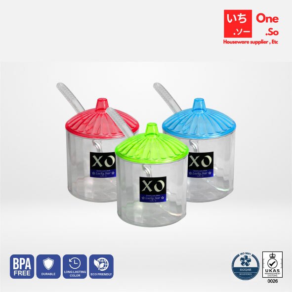 TEMPAT SAMBAL XO UKURAN "M" / TEMPAT BUMBU DAPUR / TEMPAT SAOS KECAP - oneso.id