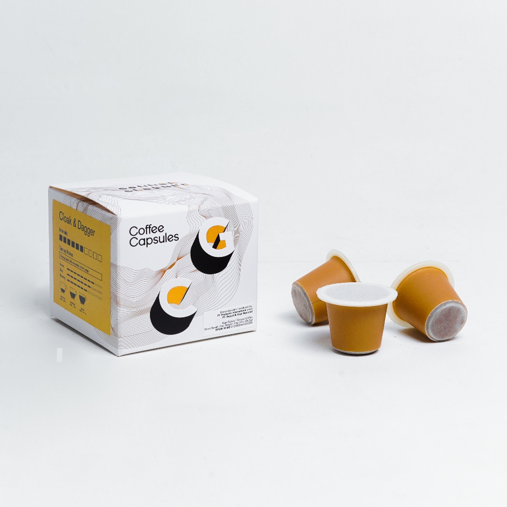 

Common Grounds Coffee Capsules : Cloak & Dagger