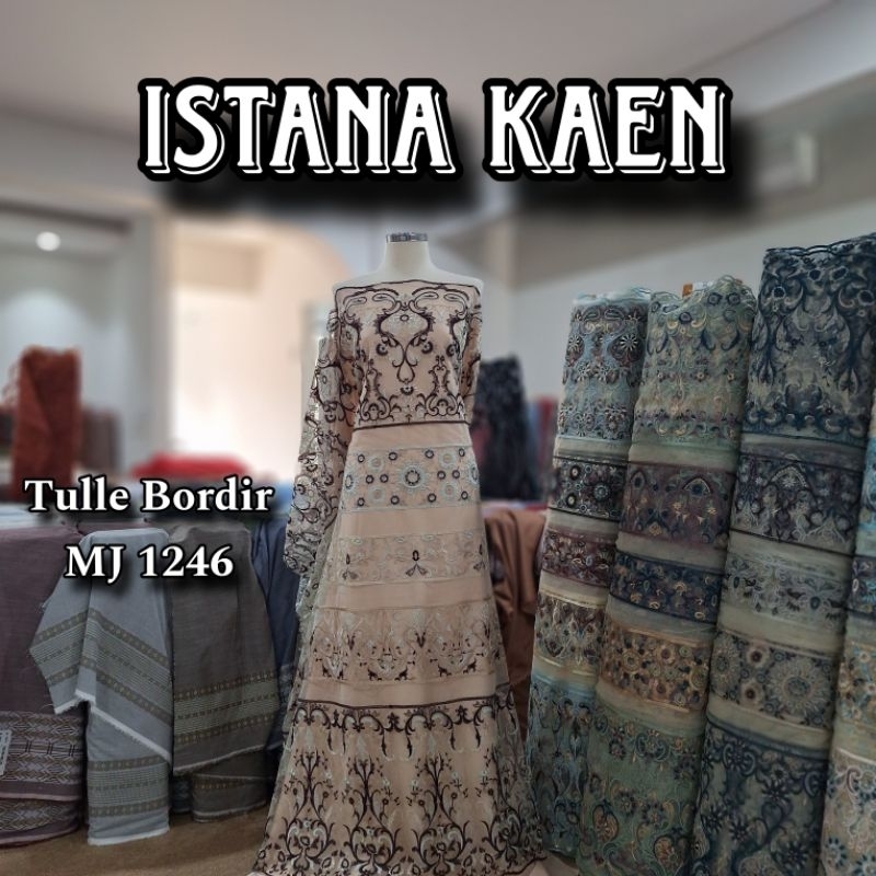 Tulle Bordir | Tulle Bordir Etnik | Tulle Bordir | Tulle Etnik -ISTANAKAEN