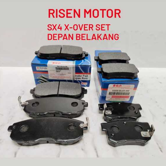 Brake Pad X-OVER Kampas Rem Set Depan Belakang X-OVER SX4 X Over
