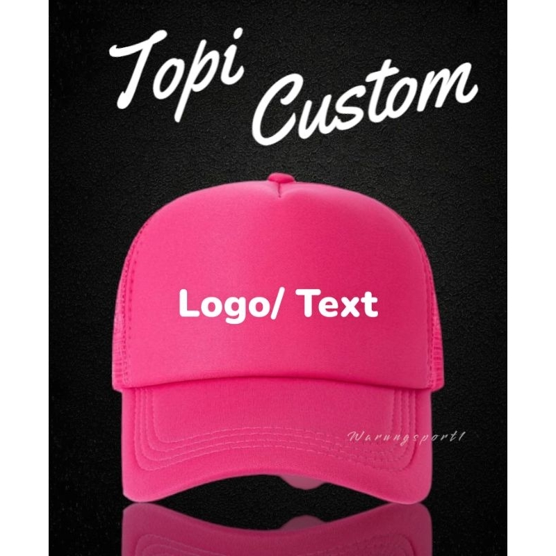 Topi Jaring | Topi Jaring Custom | Custom Topi | topi design