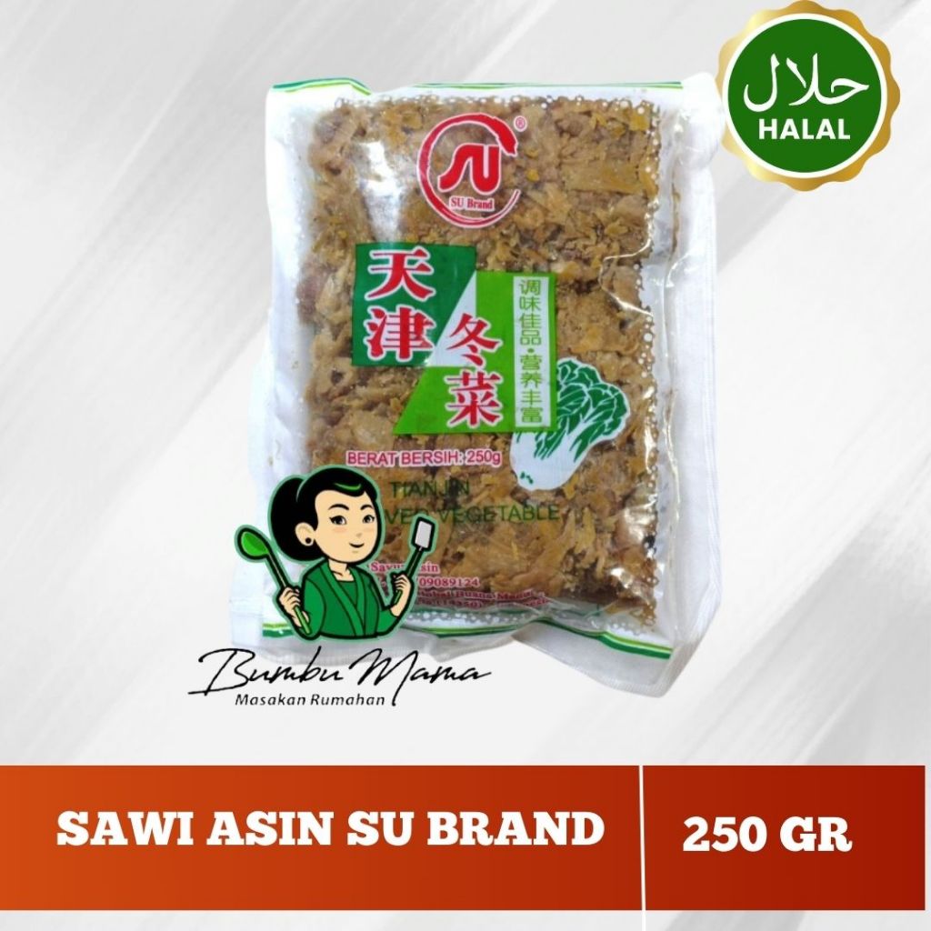 

Bumbu Masak / Sawi Asin / Dong Cai Preserved Vegetable 250gr SU BRAND