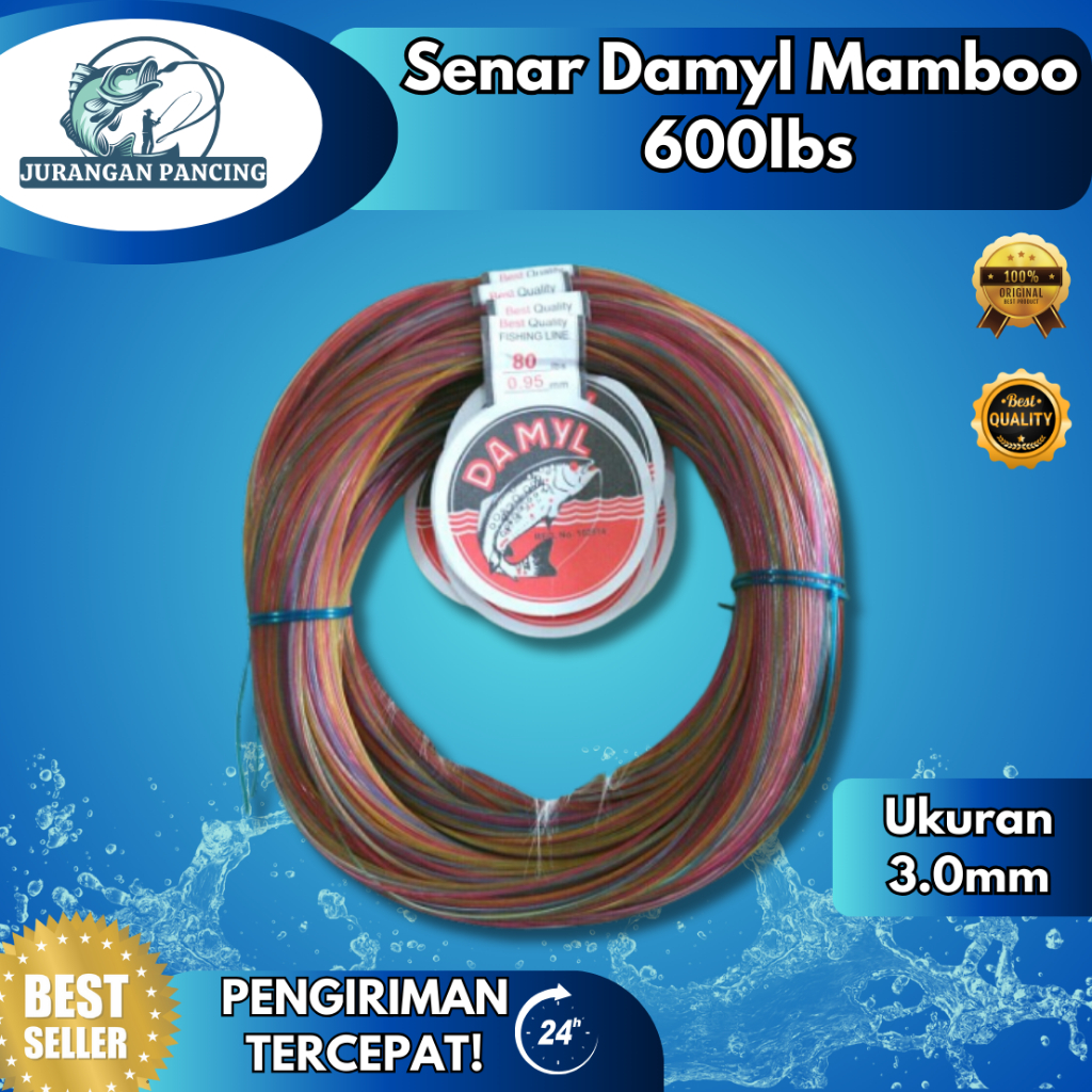 SENAR DAMYL MAMBO UKURAN 600LB / 3,00 mm