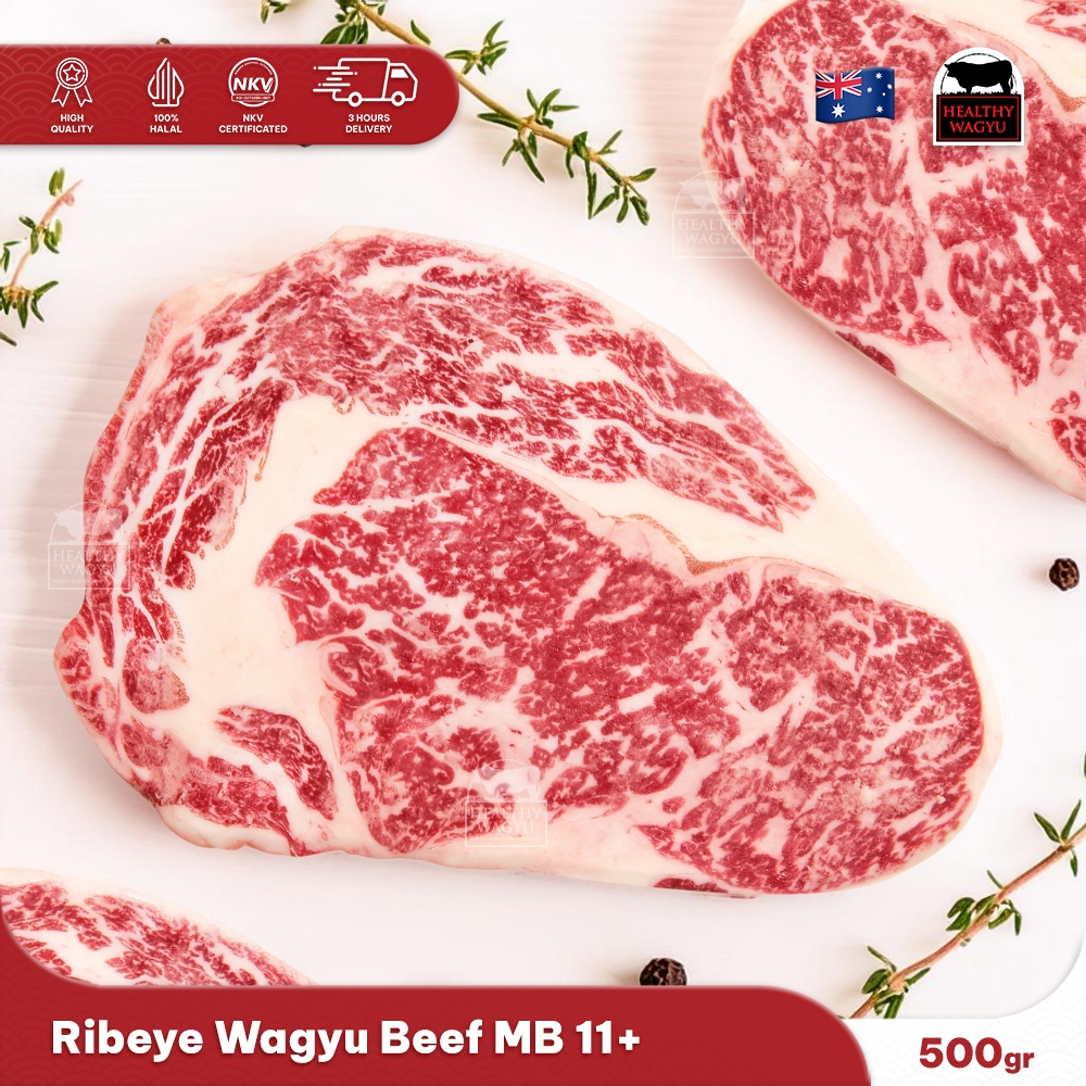 

RIBEYE WAGYU MB11+ 500GR Healthy Wagyu