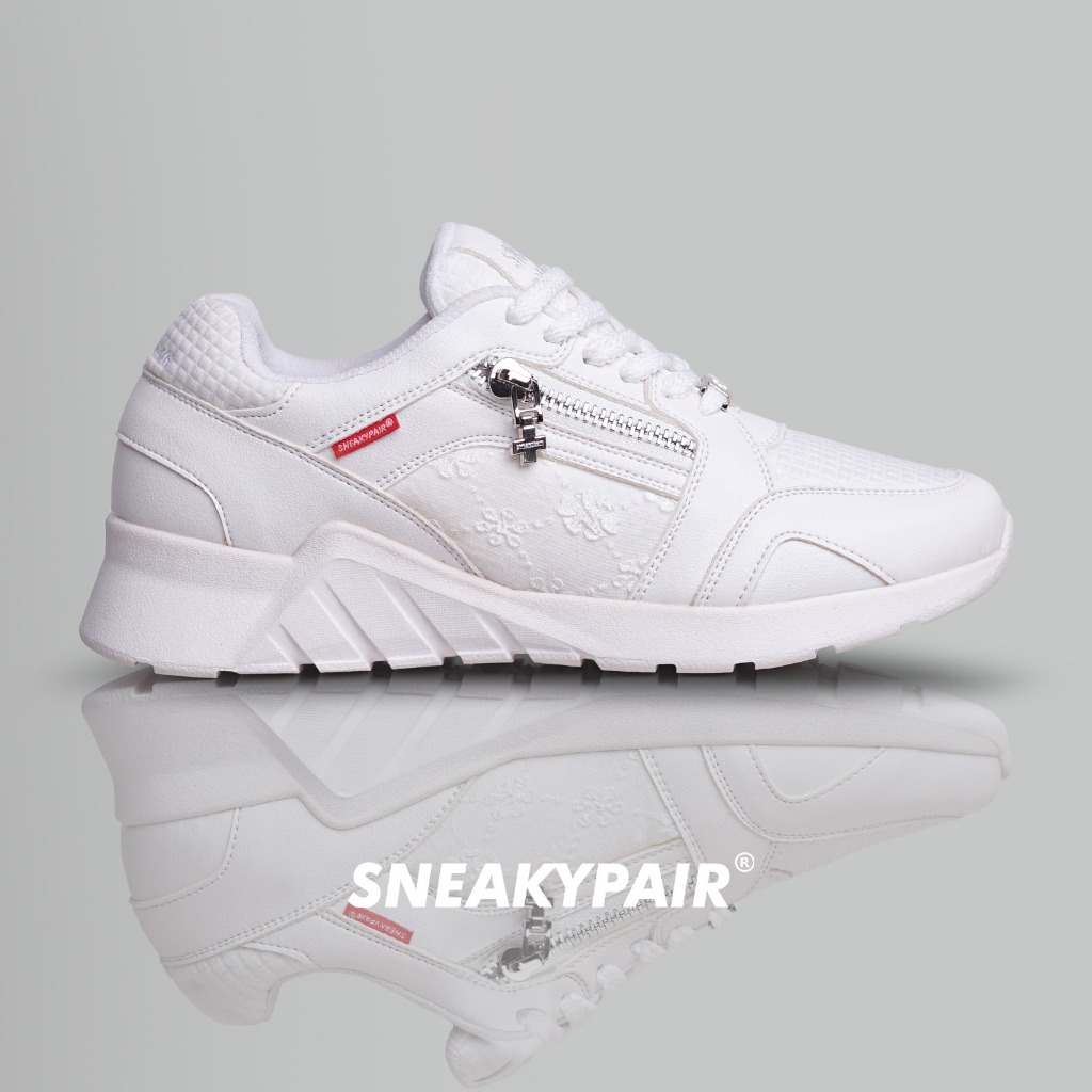 SNEAKYPAIR Strada Jasmine White Sepatu Wanita Sneakers Sport Shoes