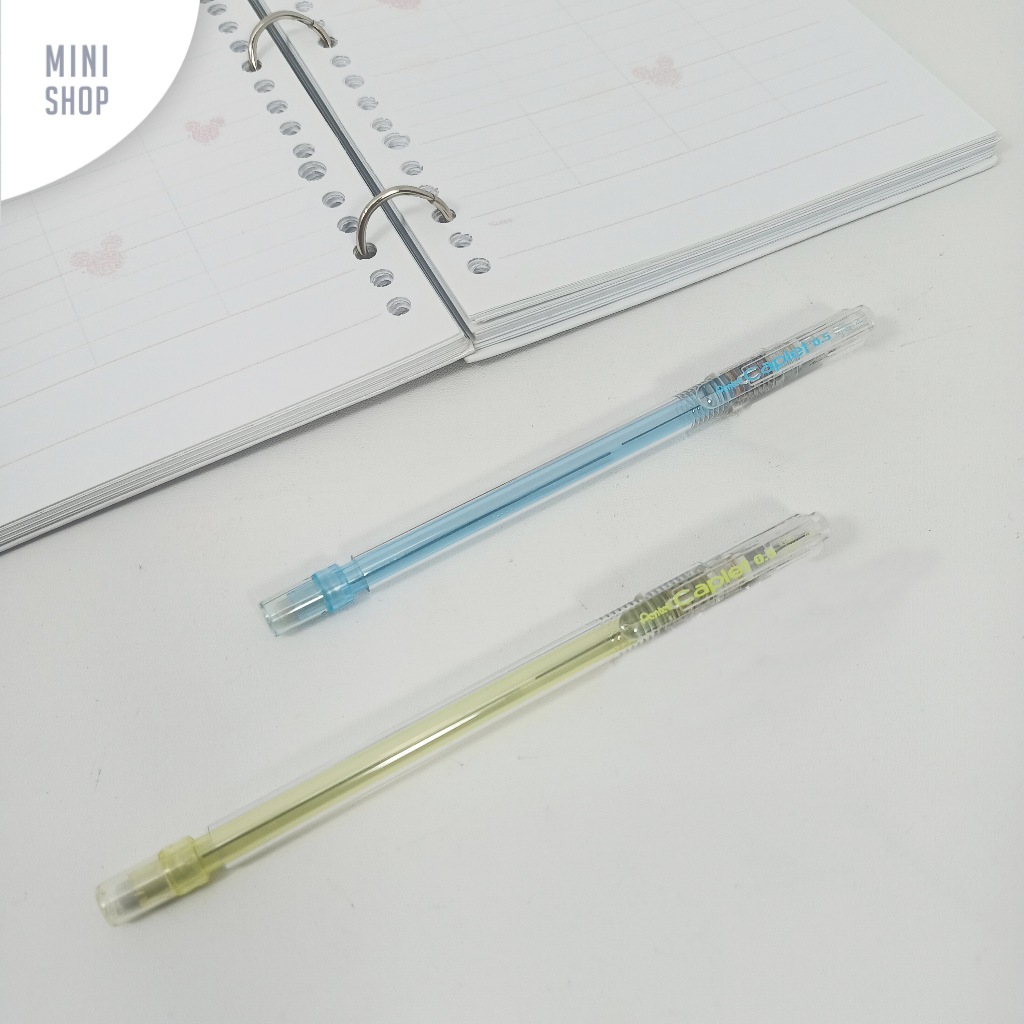 

Pencil Pentel aesthetic warna pastel dan transparant mekanik 0.5mm ( pencil )