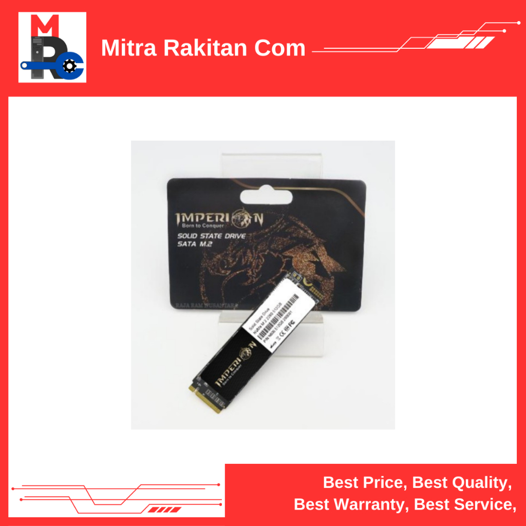 SSD NVME M.2 256GB IMPERION SSD NVMe M.2 PCIe Gen3 GARANSI RESMI