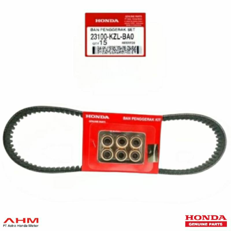 Van Belt V Belt + Roller Beat fi Scoopy fi Spacy Vario 110 Fi 2012 - 2014 Stater Kasar 23100-KZL-BA0