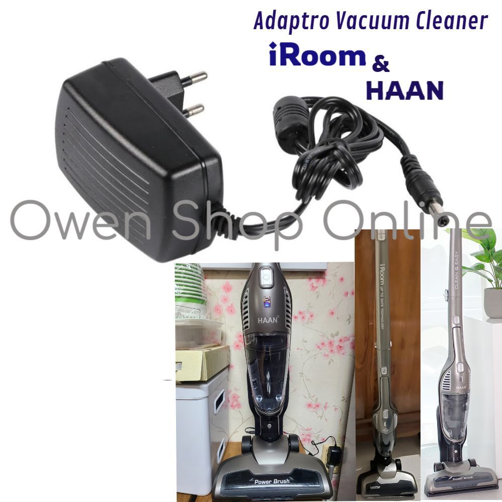 Adaptor Charger iRoom Vacuum Cleaner Adapter HAAN HEVS-D2000 Vakum
