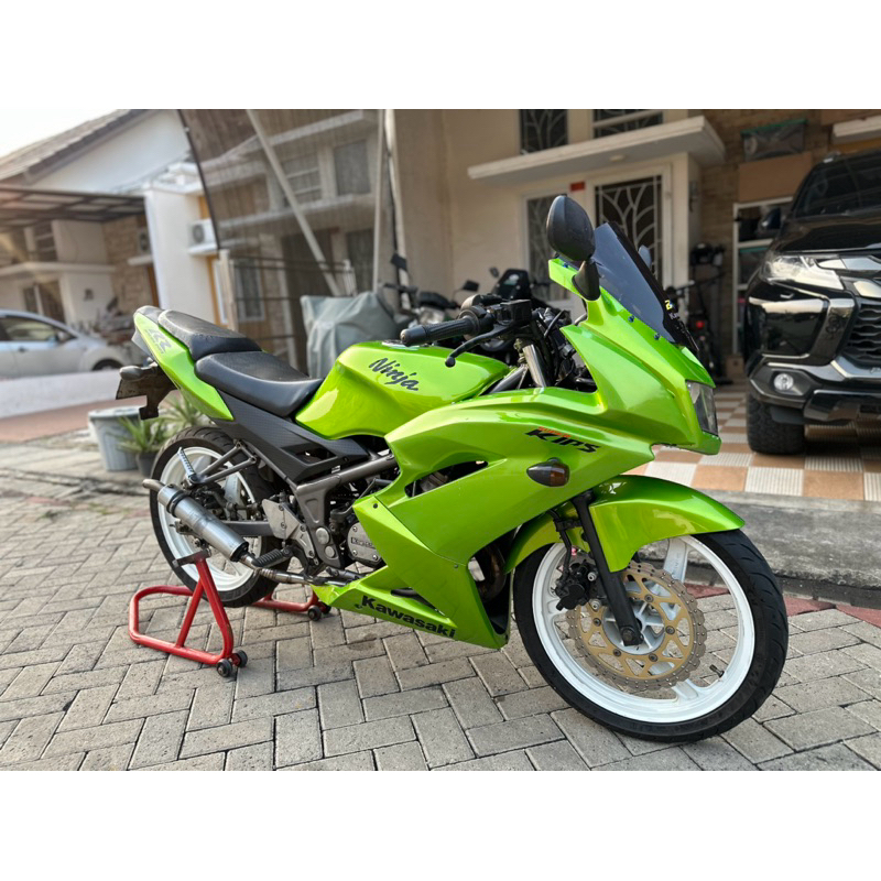 kawasaki ninja rr 2012 hijau mantap