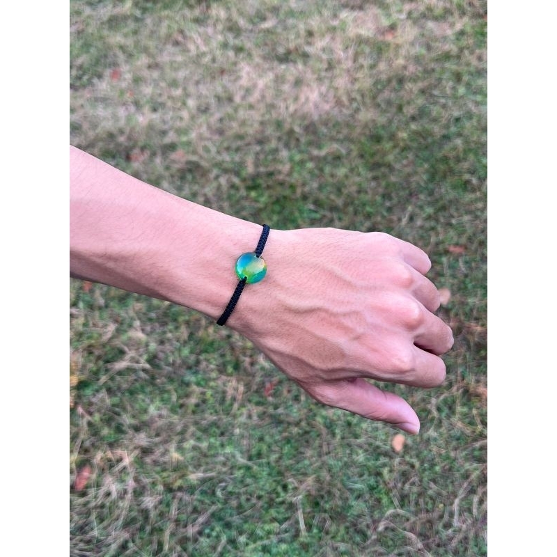 Handmade Wooden Resin Bracelet | Custom Gelang Resin Tali | Aksesoris Perhiasan Gelang | Gelang Vers