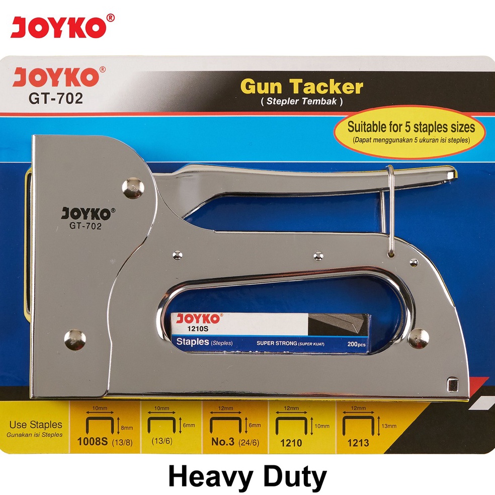 

Gun Tacker Stepler Tembak Joyko GT72 KODE D1I1