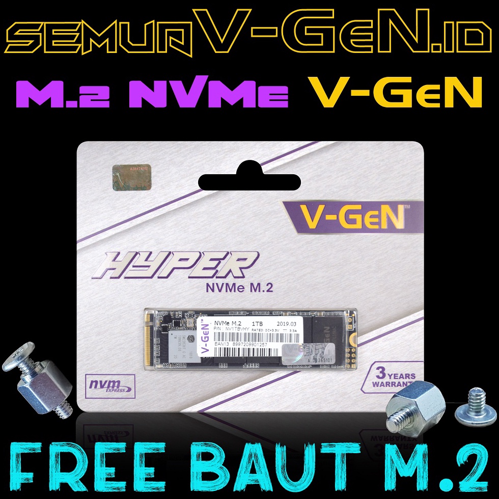 SSD M2 128gb 256gb 512gb 1tb 2tb NVMe 228 VGeN Solid State Drive M2 PCIe 128 256 512 VGEN Hyper KODE