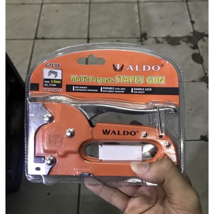 

GUN TACKER STAPLER GUN STAPLES GUN 48 MM BODY BESI ALDO GTC8 GTC8 GTC 8 KODE L3U7