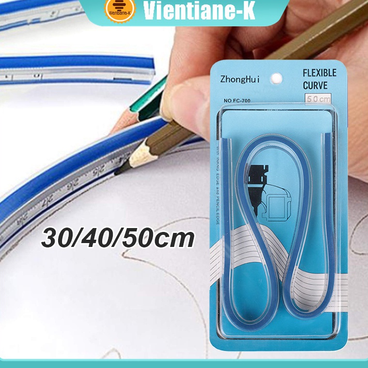 

5cm Penggaris Jahit Lentur Pola Lengkung Flexible Curve Ruler CT5 KODE L4P8