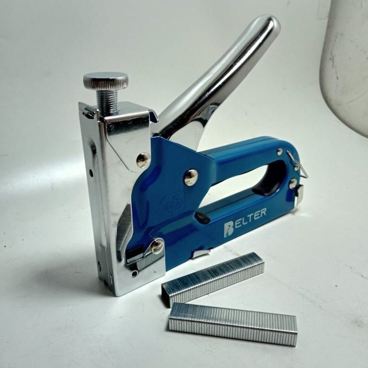 

BISA COD STAPLER STAPLES TEMBAK FUJIYAMA ISI 2 PCS Tacker Stapler Kulit Jok Motor FREE isi staples KODE P9N1