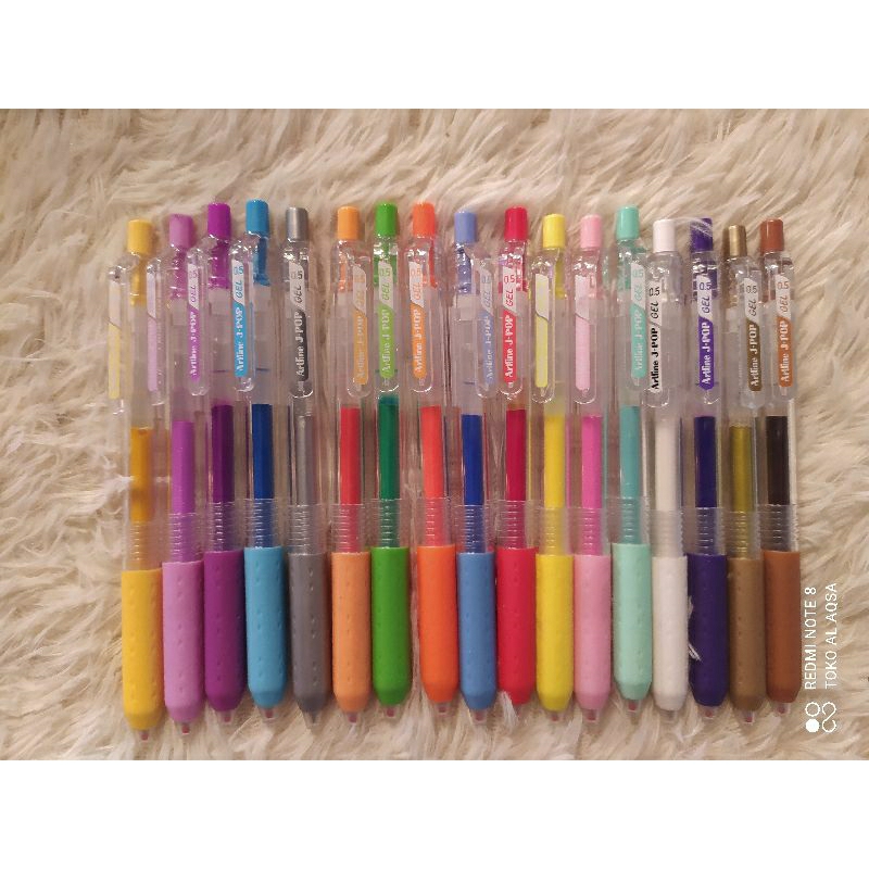 

Bolpoin//Pulpen//Bolpen Gel Artline Floure Warna ( 1pcs )